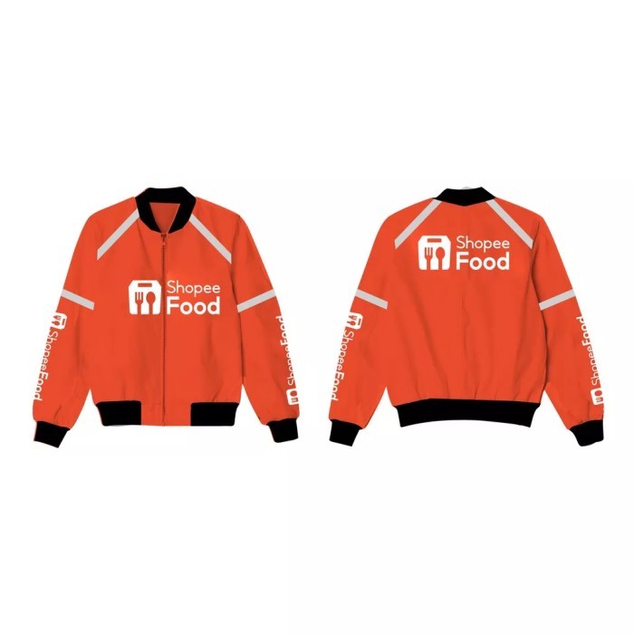 jaket atribut grabfood - M