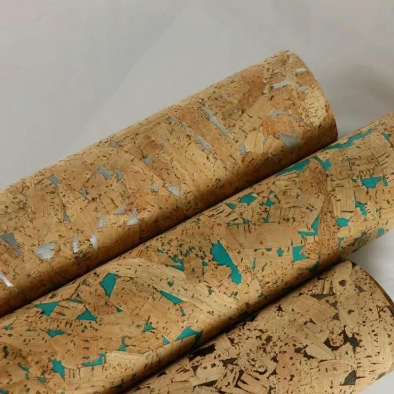 

PU Artificial Leather Fabric for Background Craft Decorative Fabrics Photo Frame Bag Diy Cork Cloth Wholesale By Meter