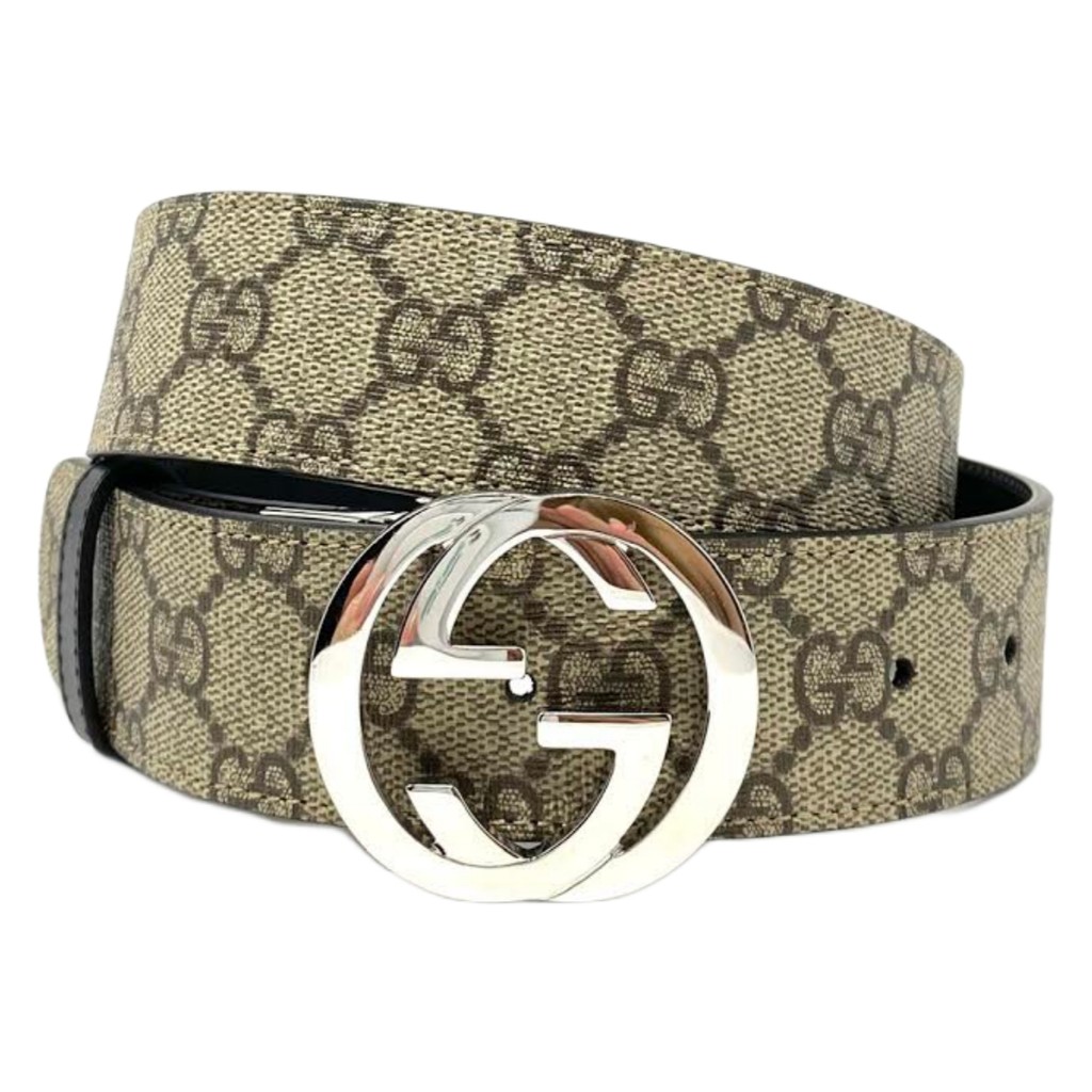 Supreme Beige Belt Branded Original