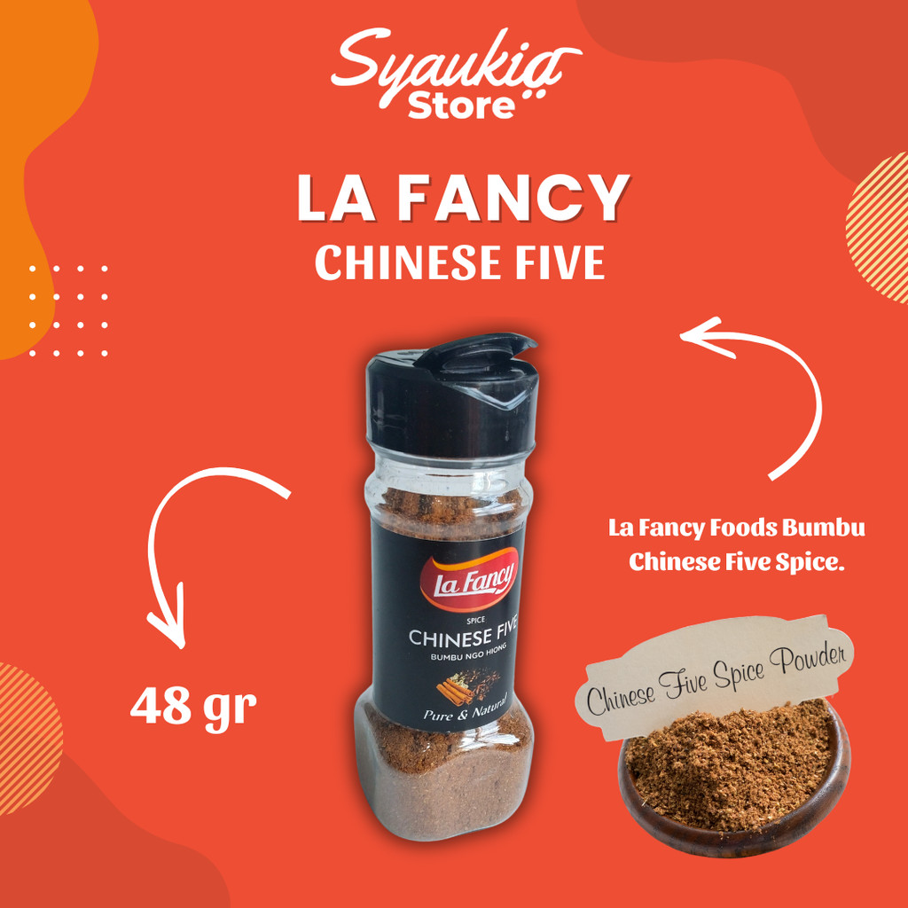 

La Fancy Foods Bumbu Ngo Hiong Chinese Five Spice 48g Syaukia Store