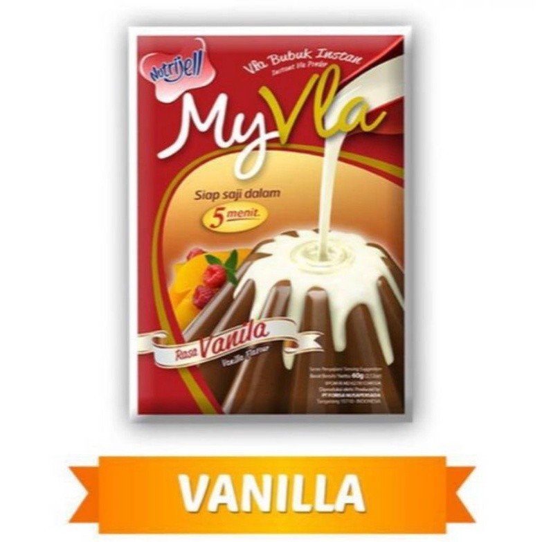 

Nutrijell My Vla Vanila 60 Gr - AMR