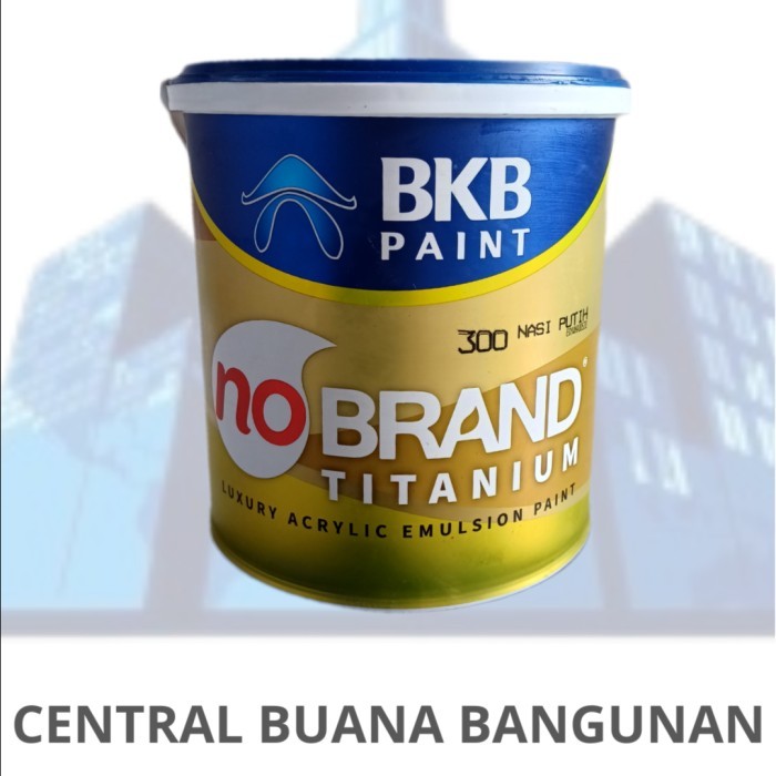 Cat Tembok Nobrand Titanium BKB Paint 5kg Varian Hijau 305 325 326 327 328 329 332 333 334