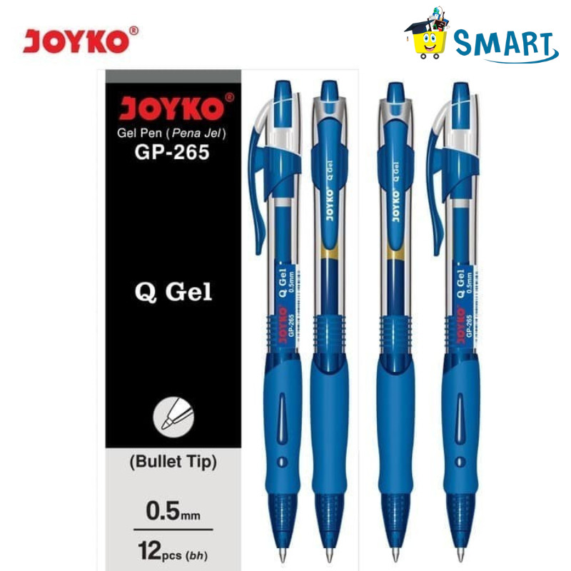 

(1PACK ISI 12 PCS)JOYKO BALLPOINT GP-265 QGEL BIRU