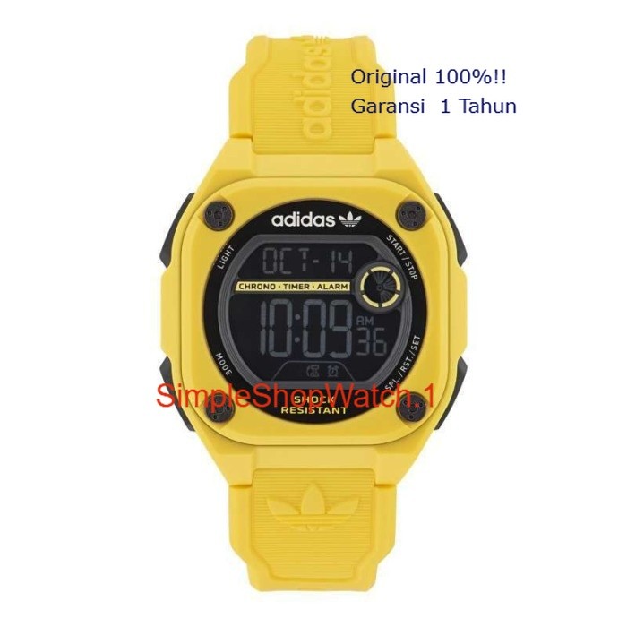 Original 100% Adidas Originals AOST23060 PROJECT ONE SST Jam Tangan Pria Digital Garansi Resmi 1 Tah