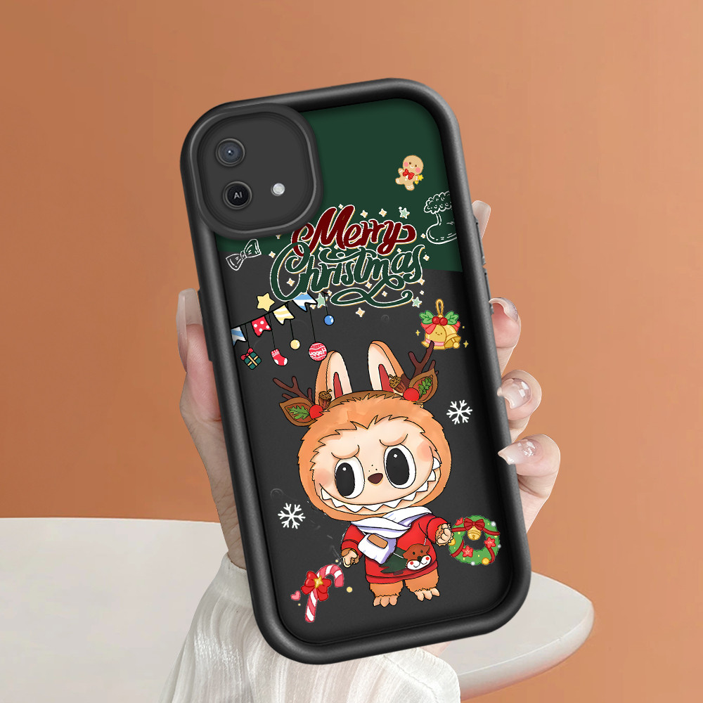 OPPO A16K A16E Case Softcase Case lucu Cassing Casing Hp Kesing Soft Kartun Cute Labubu 3619