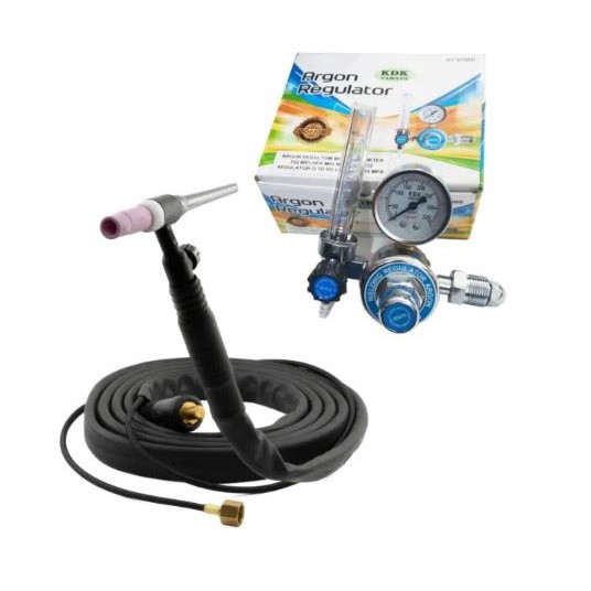 COD PAKET MESIN LAS ARGON TANG Stang las argon Stang Kabel Selang Las Argon Tig Torch Welder Set Tig