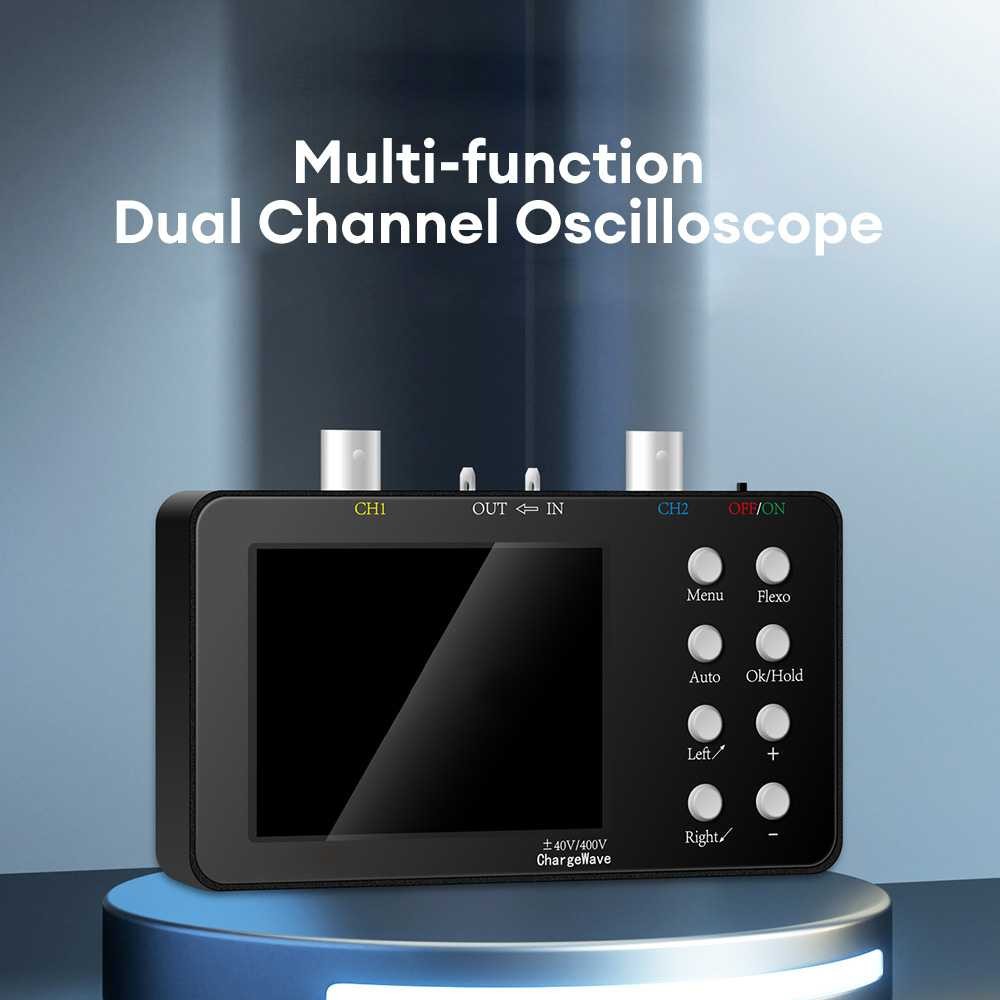 

SLLUADSTORE ENGINEER Oscilloscope Digital Dual Channel Lissajous Mode 3.2 Inch - SCO2‼️COD‼️