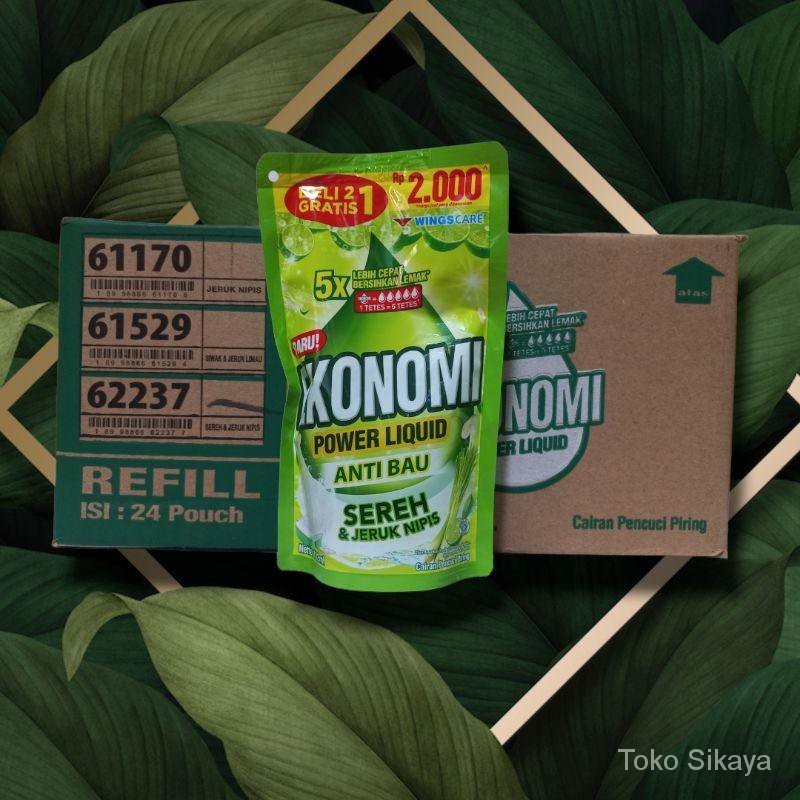 

1 Dus atau karton ekonomi Power liquid 2000 sabun pencuci piring Isi 16 pcs GTIS 8 pcs = 24 pouch/pcs 132ml