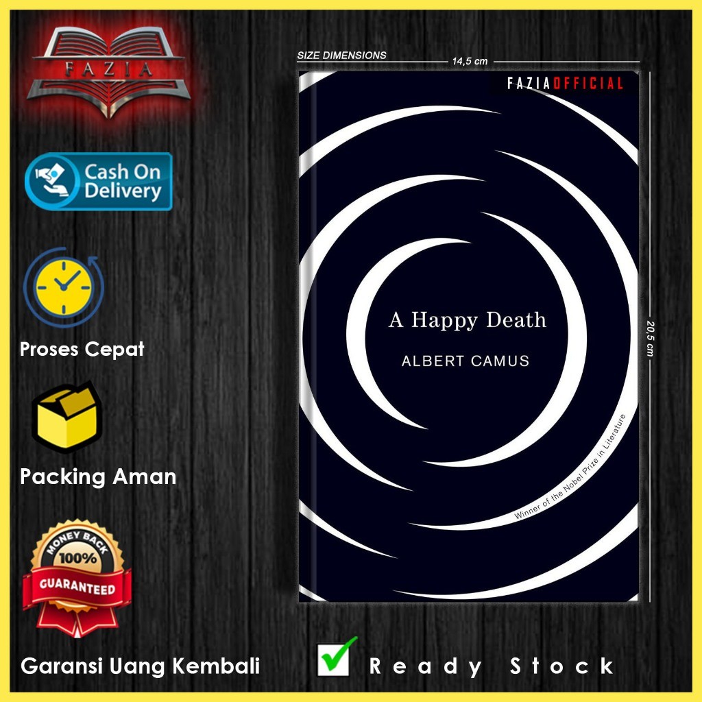 A Happy Death by Albert Camus (English/Indonesia)