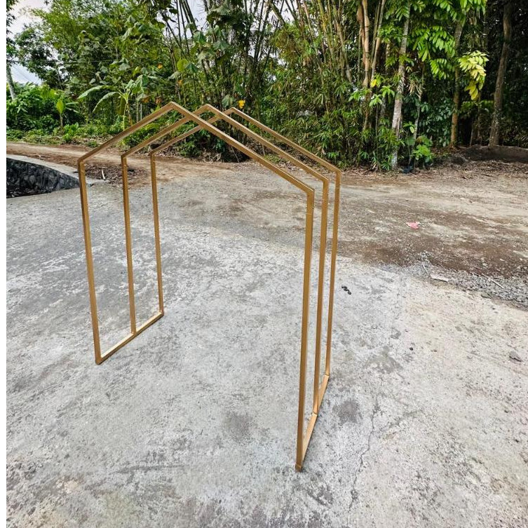 FNy Dekor Industrial Standing Segitiga Gubukan Prasmanan Dekorasi 01