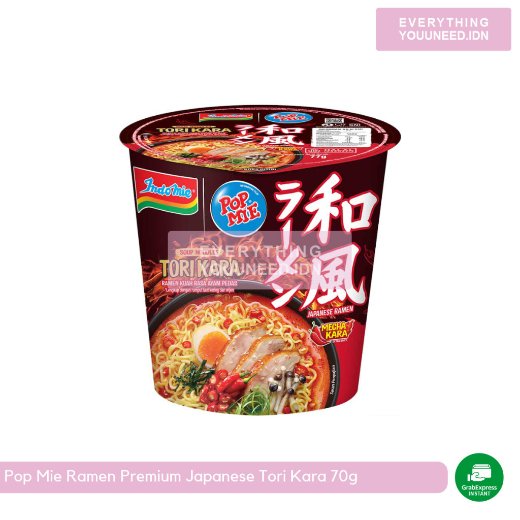 

Pop Mie Ramen Premium Japanese Tori Kara 70g