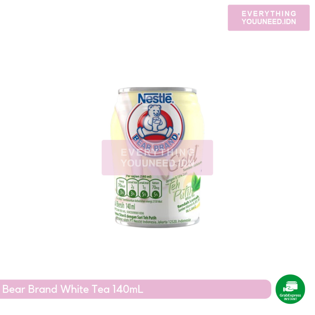 

Nestle Bear Brand White Tea 140mL