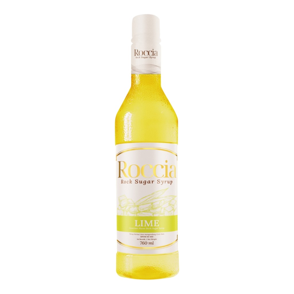 

Roccia Lime Rock Sugar Syrup Sirup Rasa Jeruk Nipis