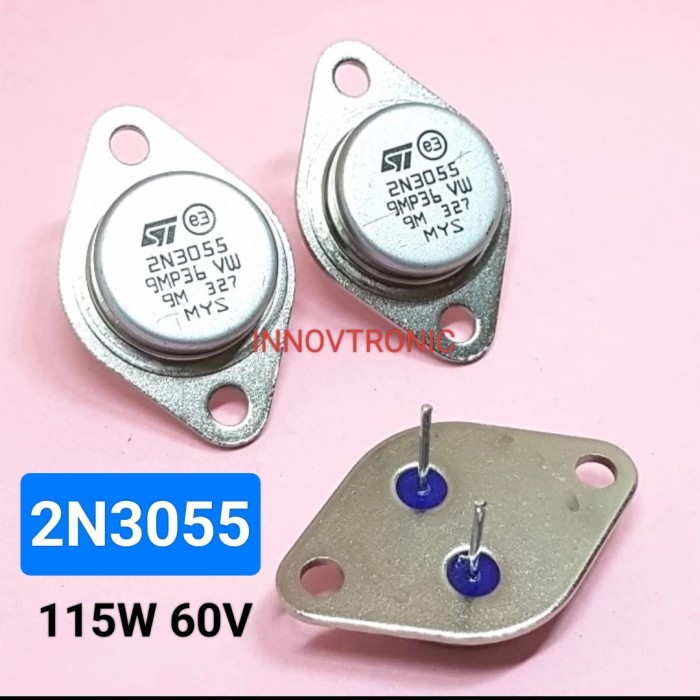 2N3055 ST OEM 115W 15A 60V NPN Power Transistor 2N 3055