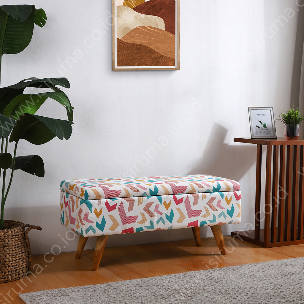 ISIRUMA -  Kursi Panjang / Bench Storage Serbaguna Minimalis BUNT