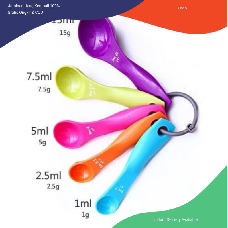 sendok takar kue sendok pengukur takaran adonan kue