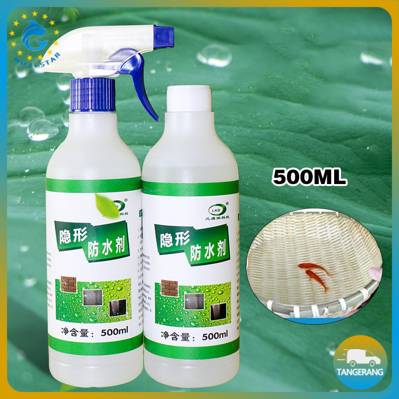 500ML Spray Atap Lubang Anti Bocor Spray Anti Bocor Semprotan Waterproof Pelapis Dinding Atap Ajaib 