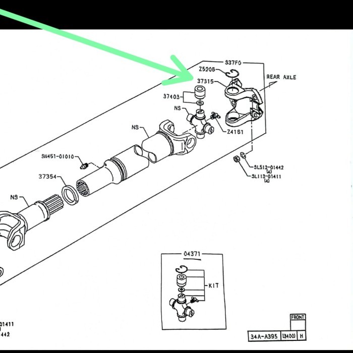 YOKE 37315-EW012 OEM YOKE 37315-EW012 OEM quality