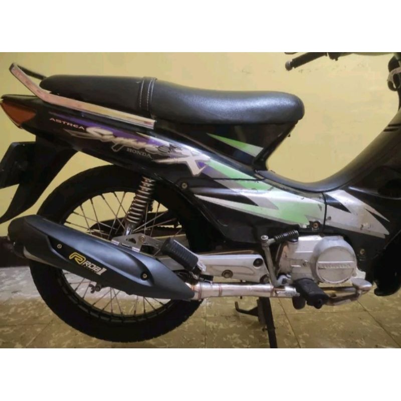 #1 KNALPOT ROB1 GRAND VEGA JUPITER SUPRA X/FIT/125 rob 1 kalem