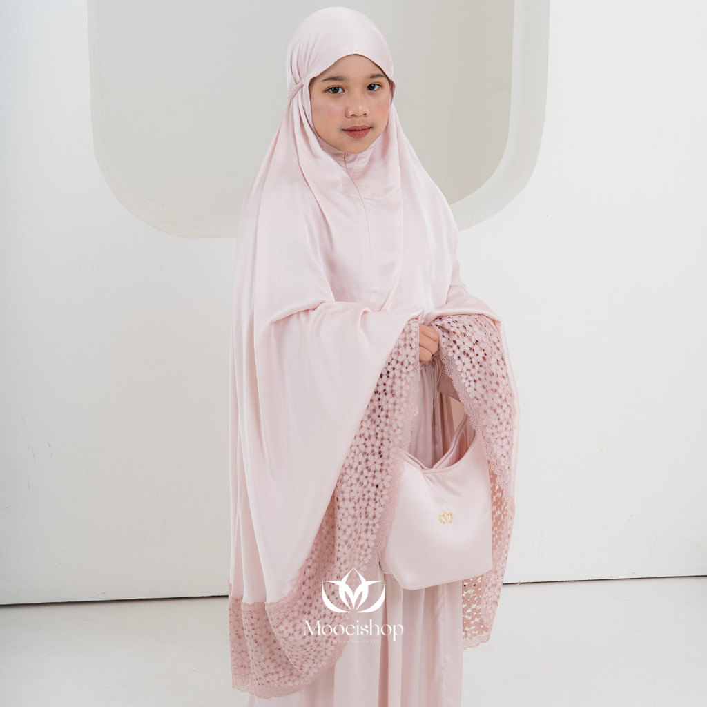 Mooeishop Mukena Minor Defect Lunar Kids Series