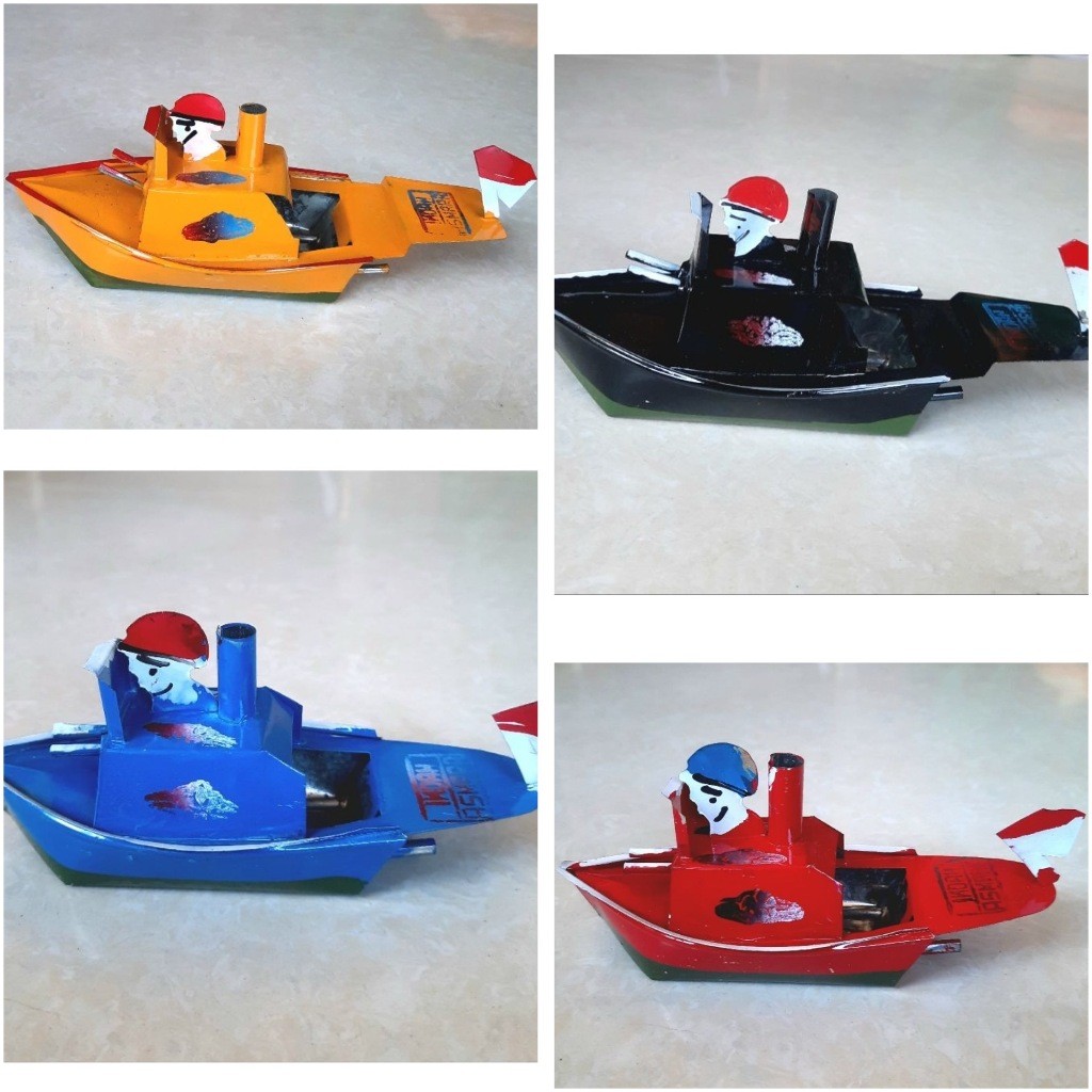 (TOS) MAINAN KAPAL OTOK OTOK / MURAH Mainan Kapal Otok Otok / Perahu Otok Otok / Mainan Tradisional