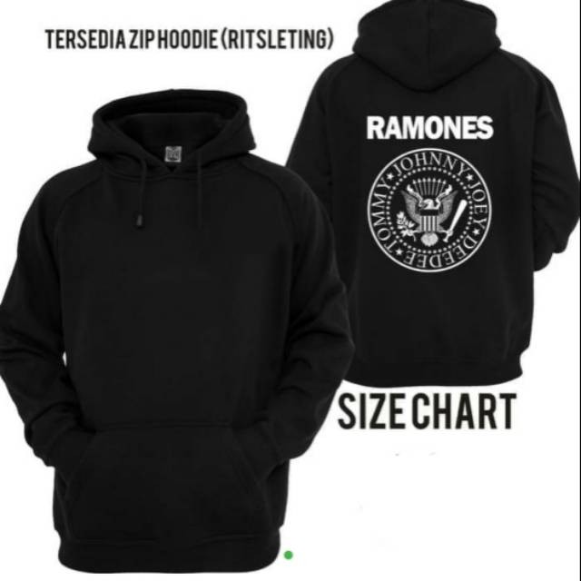 Kaos hoodie jaket sweater band ramones _Arvi