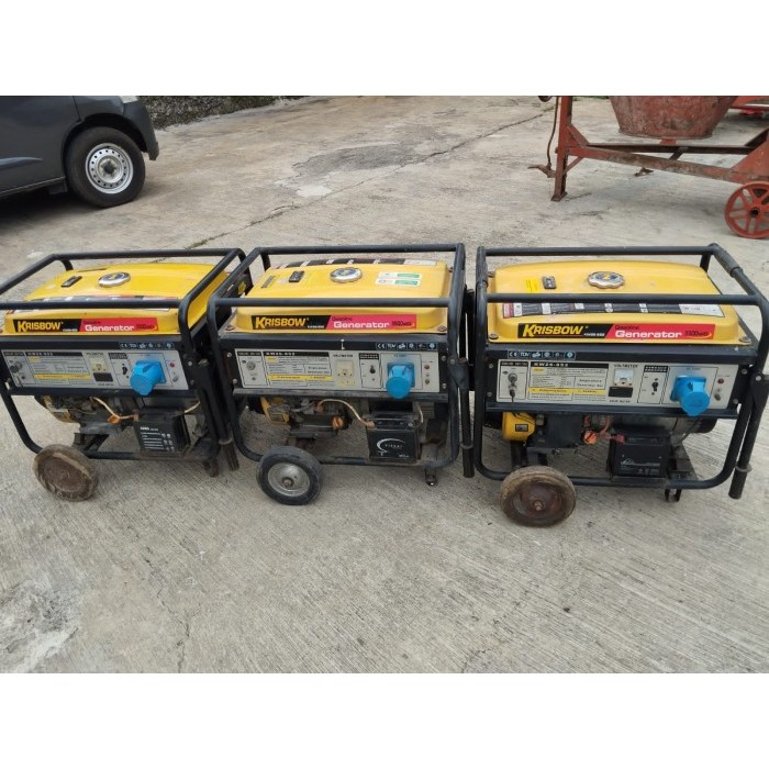 Jual Genset Krisbow 5500watt Mulus Super Gress Kalideres Jakarta