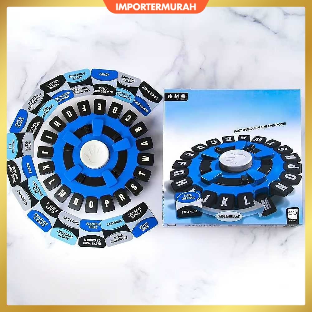 Mainan Puzzle Fast Rhythm Word Game Party Board Toy For Children - BMP2
