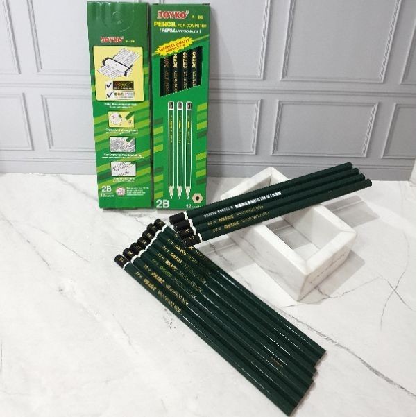 

(12pc) pensil Joyko 2B / pensil 2B/2B pencil