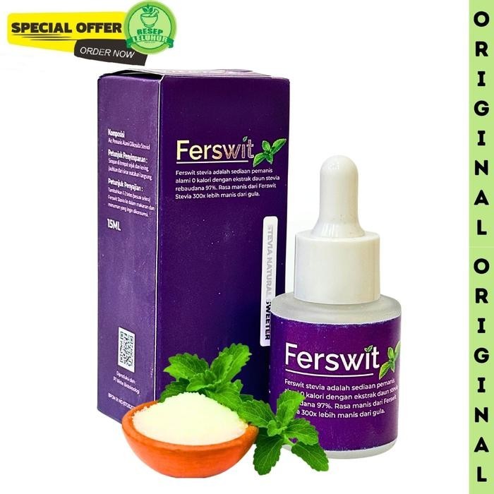 

Ferswit Stevia Pemanis Alami 15 Ml Food Sugar Ready Stock & Original