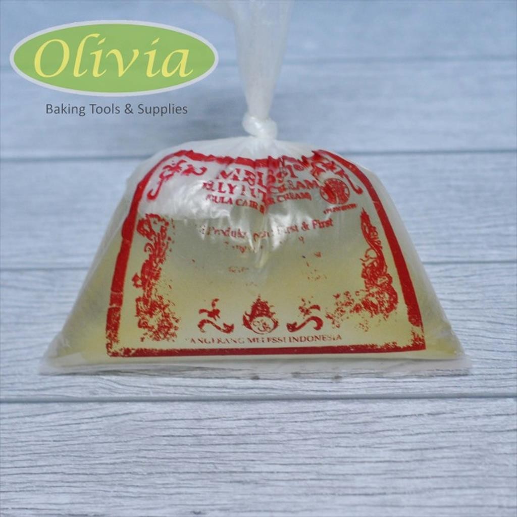 

Gula Cair Buttercream / Jelly Putih Cream Melessi 490gr