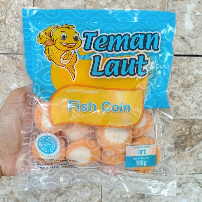 

Fish Coin Teman Laut 200gr