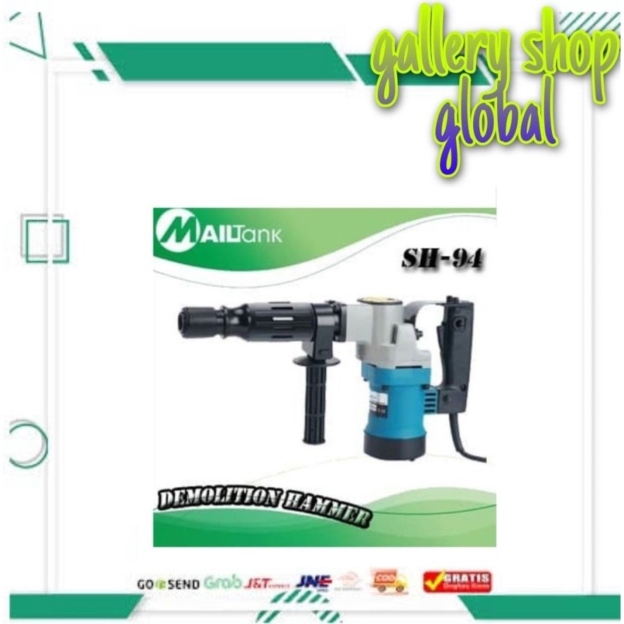 MAILTANK SH94 MESIN BOR BETON MAILTANK DEMOLITION HAMMER MESIN BOBOK