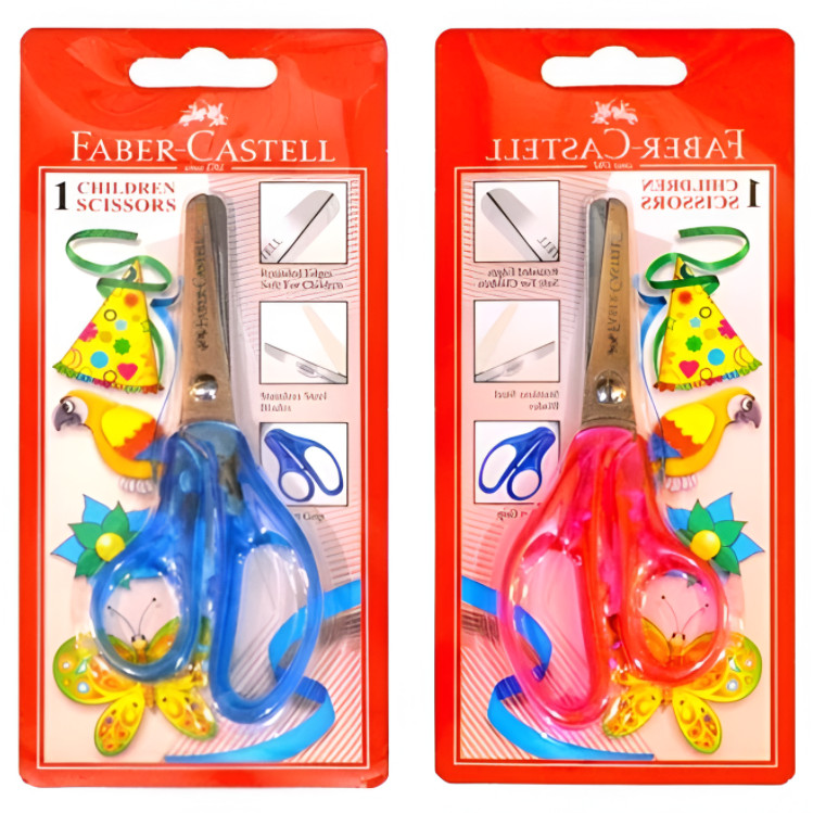 

Gunting kecil anak faber castell 180769 Children Scissors