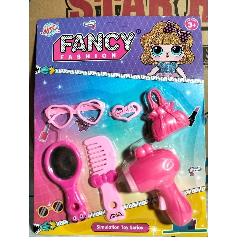 Mainan anak cewek rias / mainan dandan / mainan fancy fashion simulation toy series