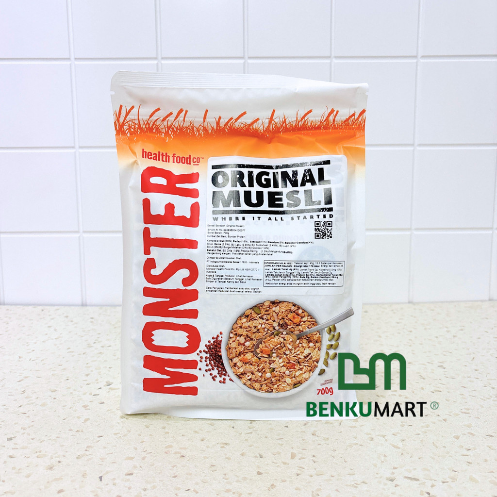 

Monster SPORTS ORIGINAL Muesli 700 g | Healthy Food Co | 700 gram