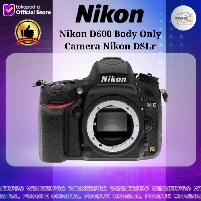 KAMERA NIKON D600 BODY ONLY