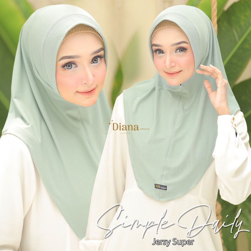 Jilbab Instan Bergo Hamidah Jersey Super Ori NS Hijab