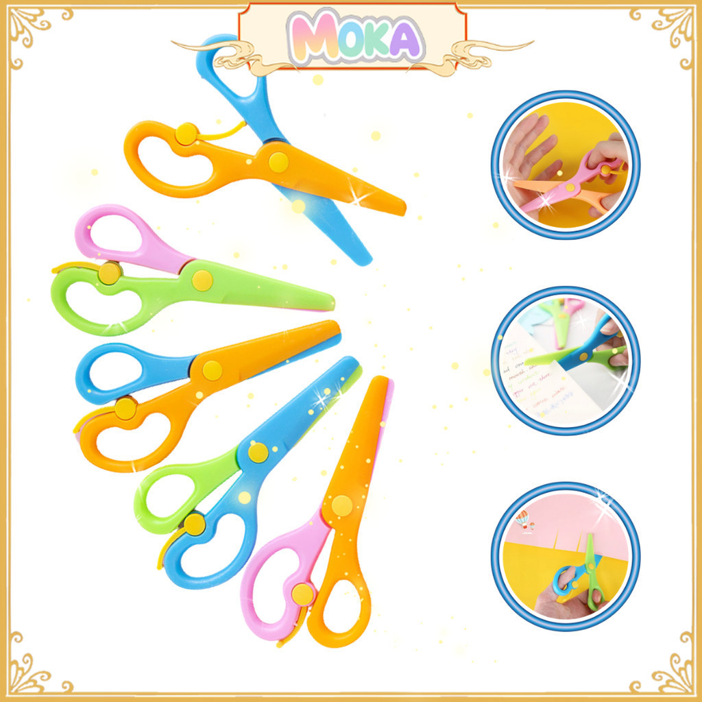 

MOKA Gunting Mini Anak / Gunting Kertas Anak / Gunting Anak Pgs