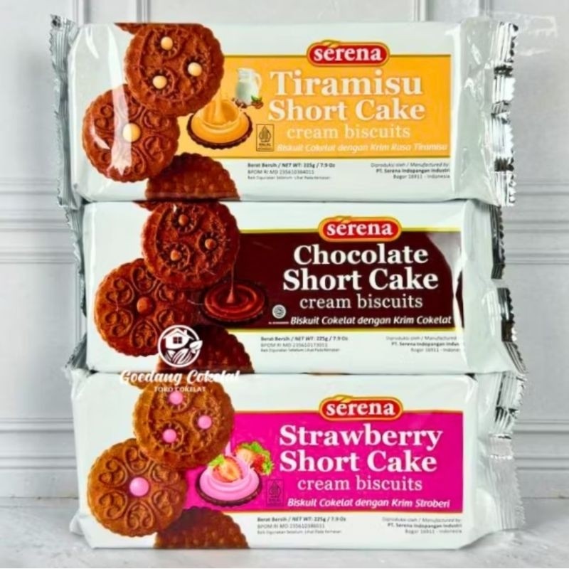 

Serena Short Cake Cream Biscuits 225g - ARM