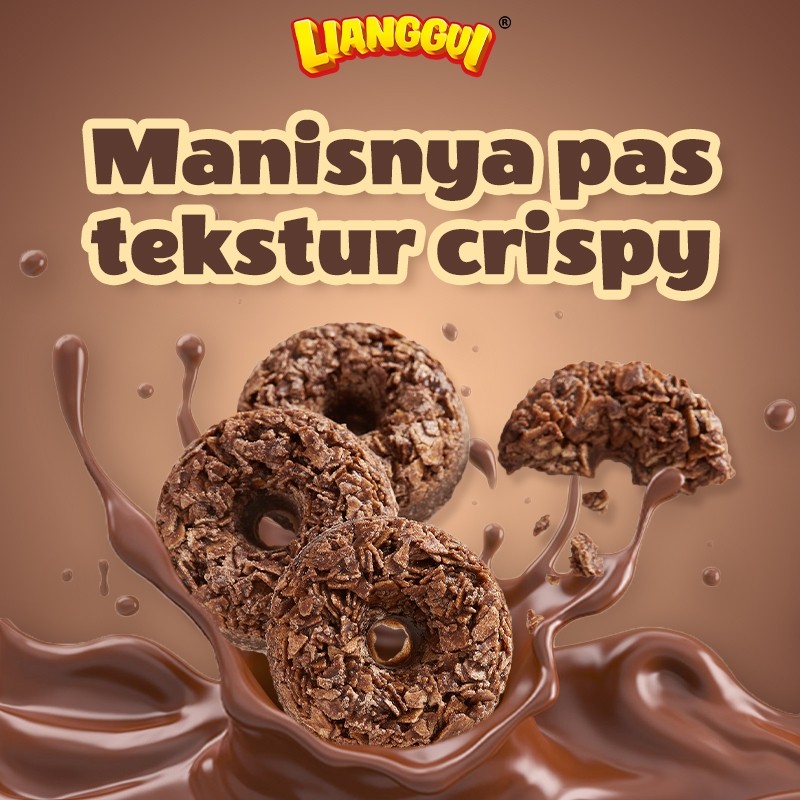 

Lianggui Oat Crispy Cokelat HALAL - Cemilan Anak Sehat, Snack Renyah untuk Diet & Sekolah Food