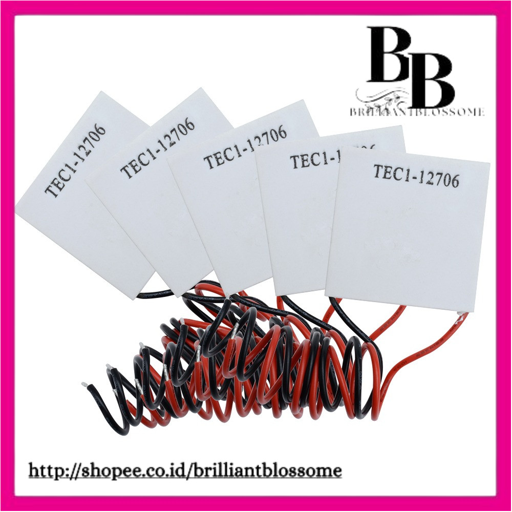 12V 40*40MM Thermoelectric Cooler Peltier TEC1-12710 TEC1-12708 TEC1-12706 TEC1-12705 TEC1-12703 Pel