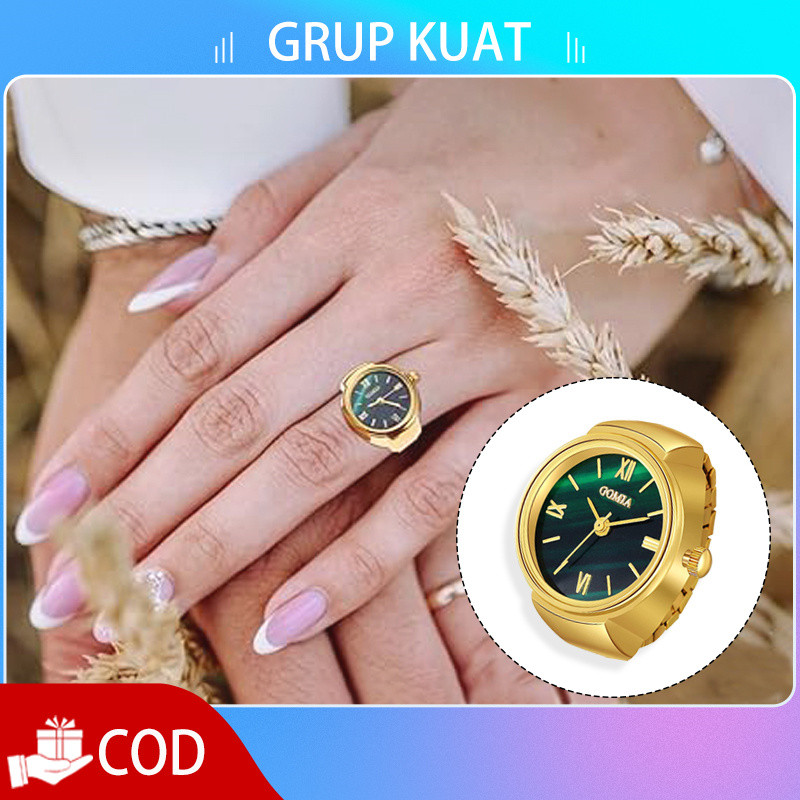 Jam Tangan Cincin Pria Jam Jari Jam Cincin Jam Cincin Pria Jam Cincin Wanita Jari Cincin Model Jam T