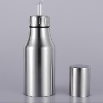 Stainless Steel oil dispenser leakproof oiler Kitchen supplies cruet olive oil bottle3 capacity crea