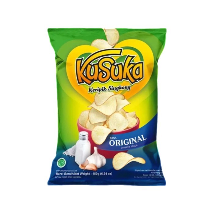 

Kusuka Keripik Singkong Original 180G