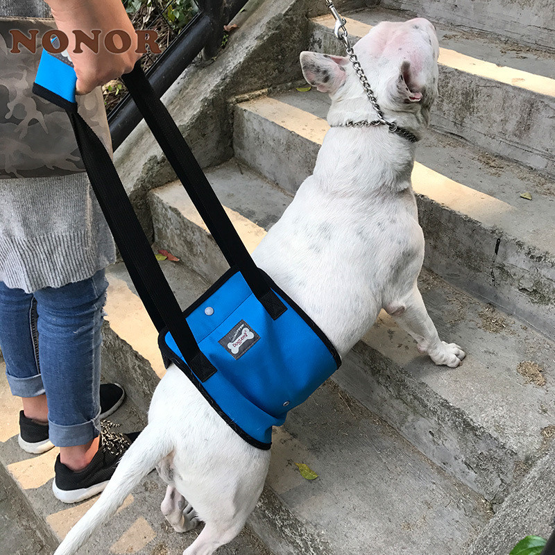 NONOR Adjustable Pet Dog Sling Lift Harness Leg Brace Hind Leg Help Walking Pet Supplies for Old Dog