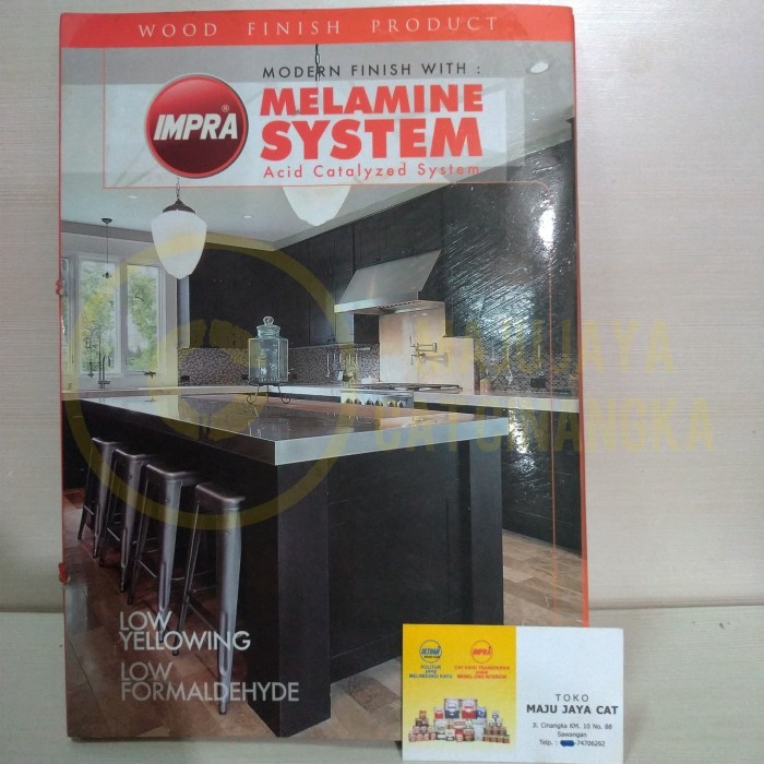 wood stain impra cat kayu dari propan paint [warna muda ]