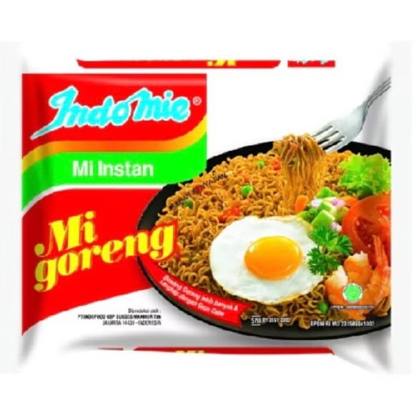 

INDOMIE GORENG MIE INSTAN GORENG 80 GRAM