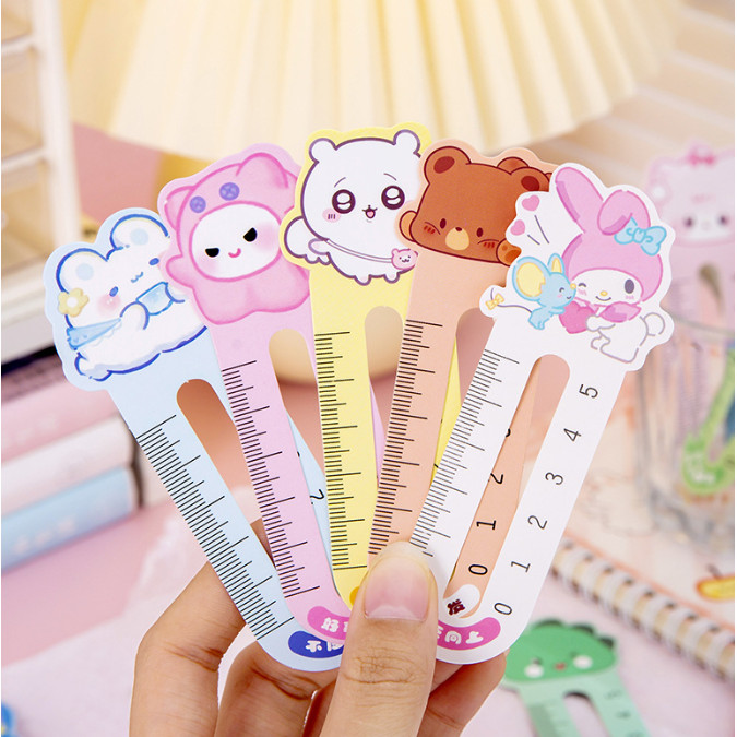 

Pembatas buku kertas sanrio lucu bookmark cartoon reward gifts