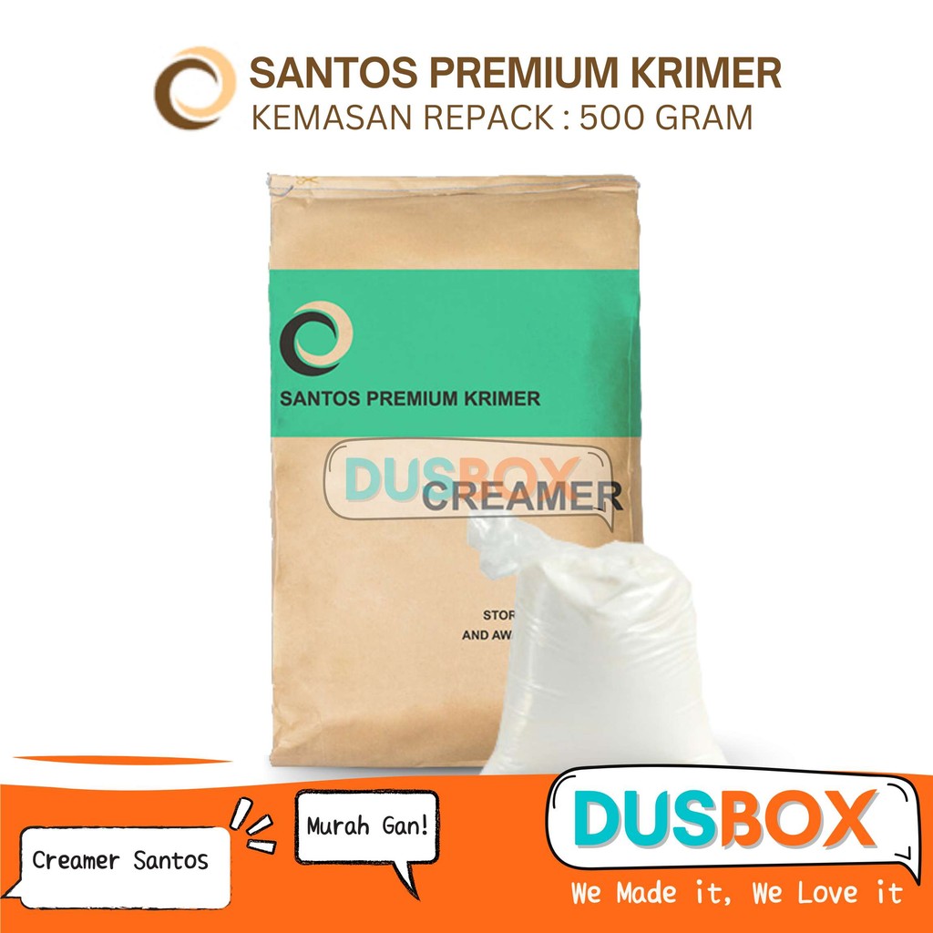 

Creamer Premium Santos Repack 500g / Krimer Santos Ripack / Krimer Bubuk / Keimer Santos Ecp83